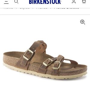Birkenstock Tan Leather Sandals EU36